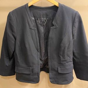 Trina Turk Black Cropped blazer - 3/4 sleeves